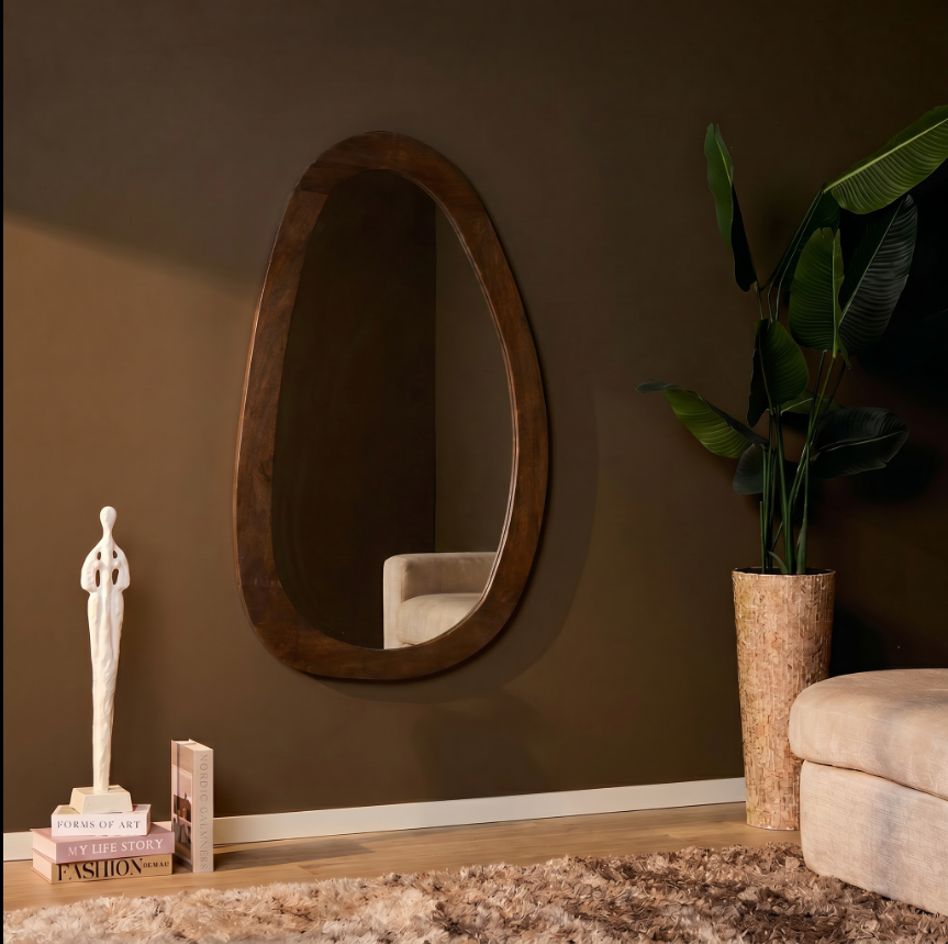 Organic mirror Lou Mango Wood