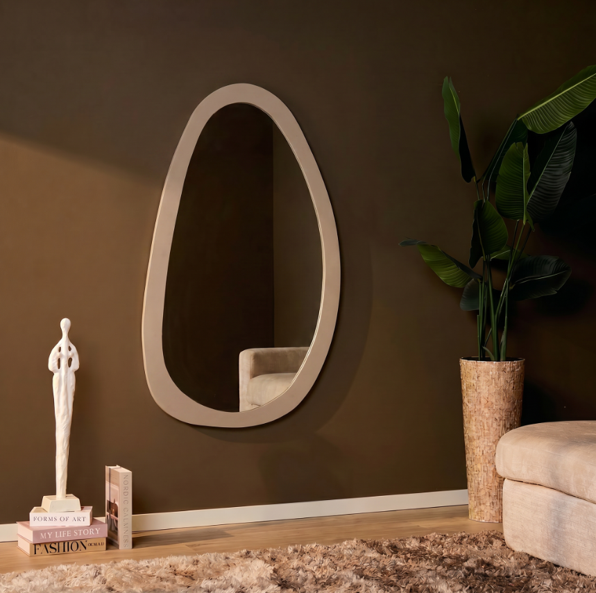 Organic mirror Lou Mango Wood