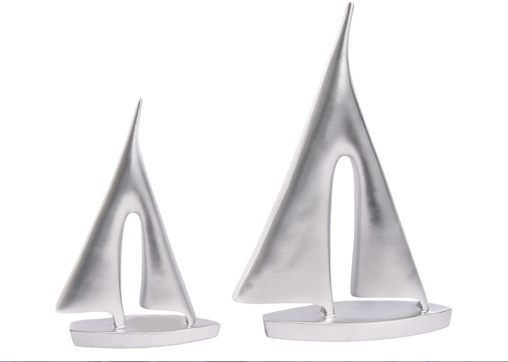 Sailboat Decor Ornament Set Of 2