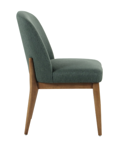 Handmade Dining Chair Wood And Fabric
