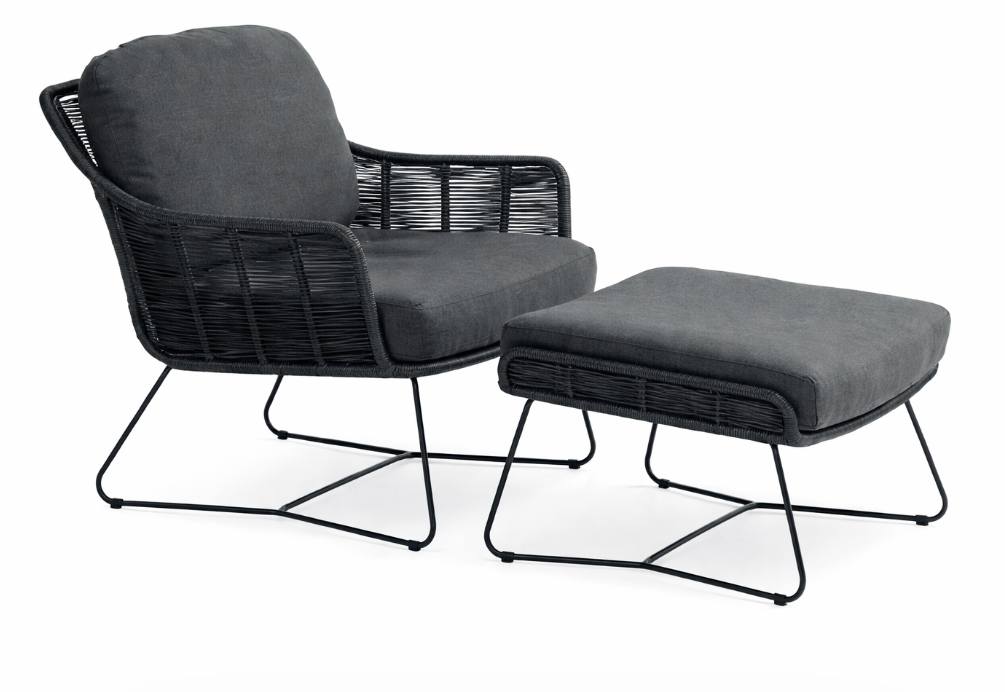 Belmond Outdoor Living Chair With 2 Cushions