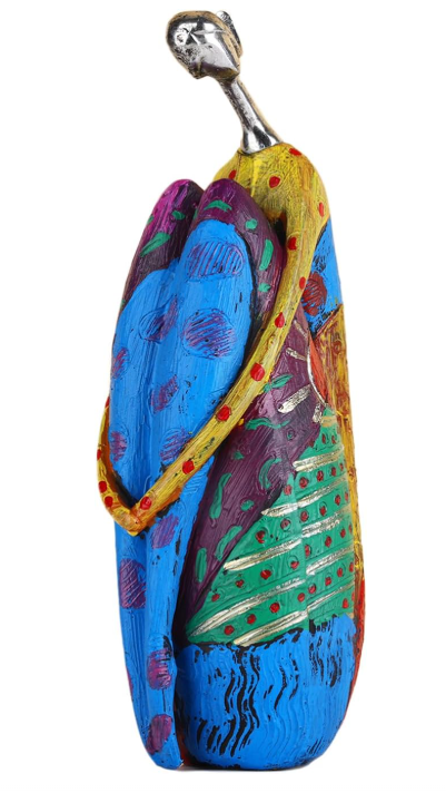 Suruim Colorful Abstract Women Figurine Resin