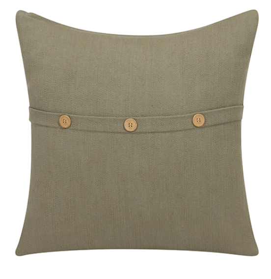 Handmade Cotton Modern Pillow 20 x 20"