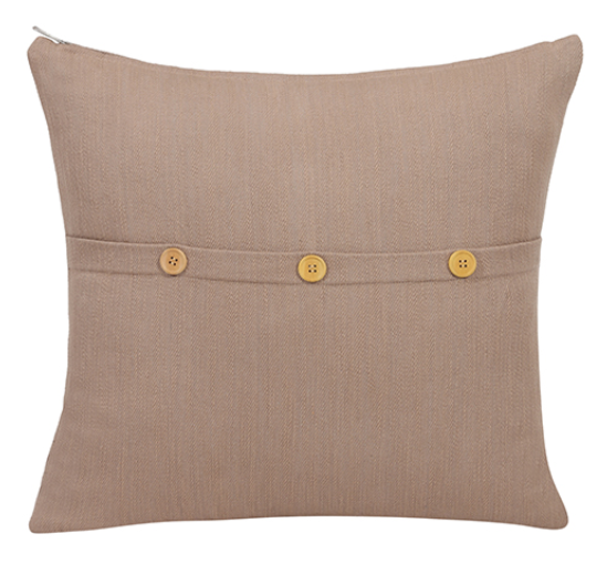 Handmade Cotton Modern Pillow 20 x 20"