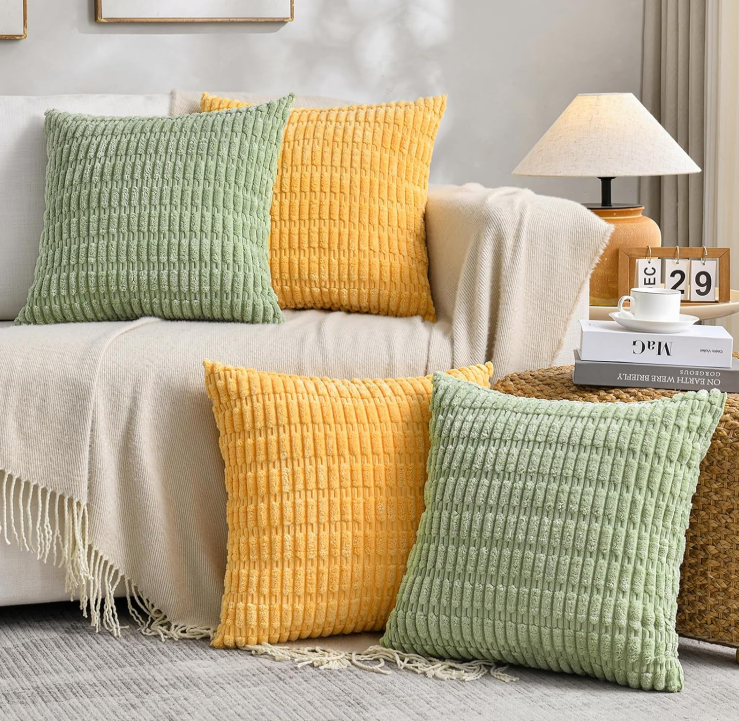Decorative Corduroy Pillow