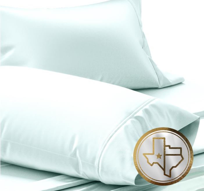 Luxury Egyptian Cotton Pillowcases Set 1000 Thread