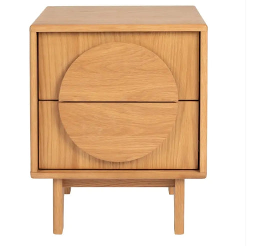Side Table Groove Natural Oak